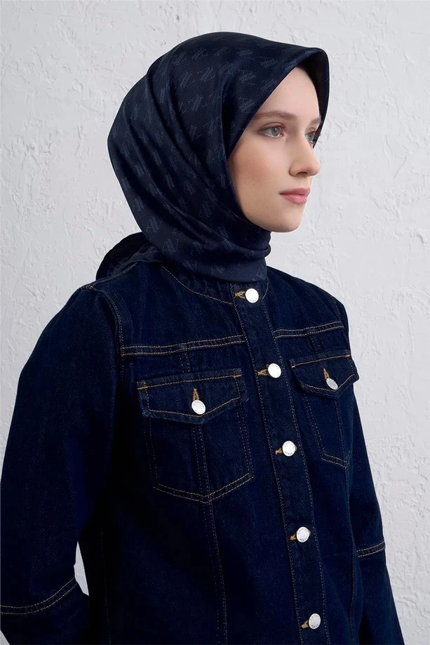 03 Armine Twill İpek Eşarp 9412D