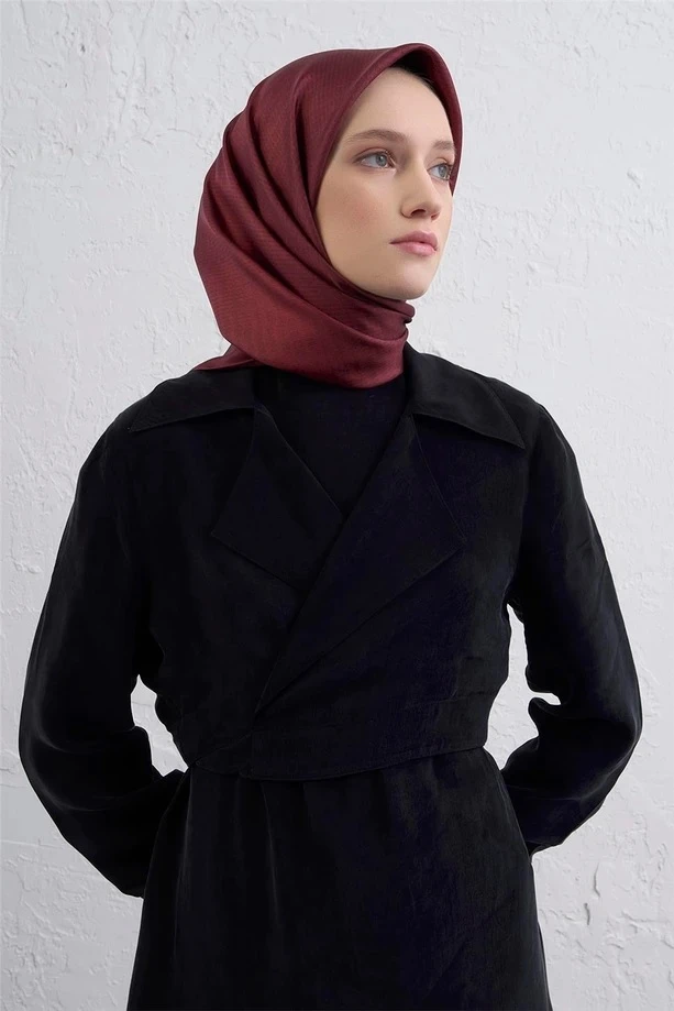 04 Armine Twill İpek Eşarp 9415D