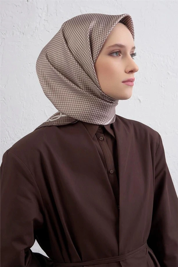05 Armine Twill İpek Eşarp 9404D