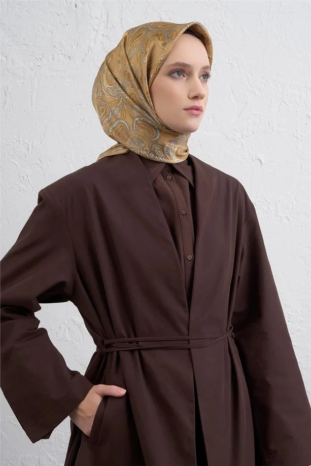 05 Armine Twill İpek Eşarp 9421D
