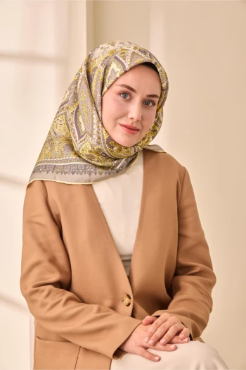 05 Silk Home Twill İpek Eşarp 11476
