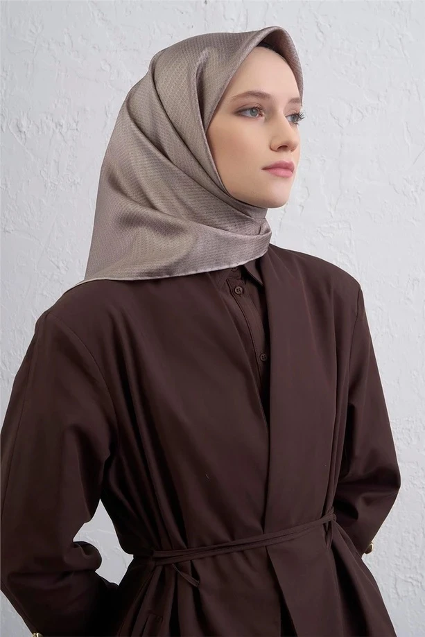 08 Armine Twill İpek Eşarp 9415D
