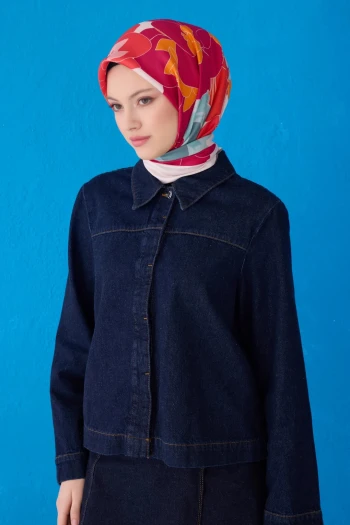09 Belli Twill İpek Eşarp 4127D