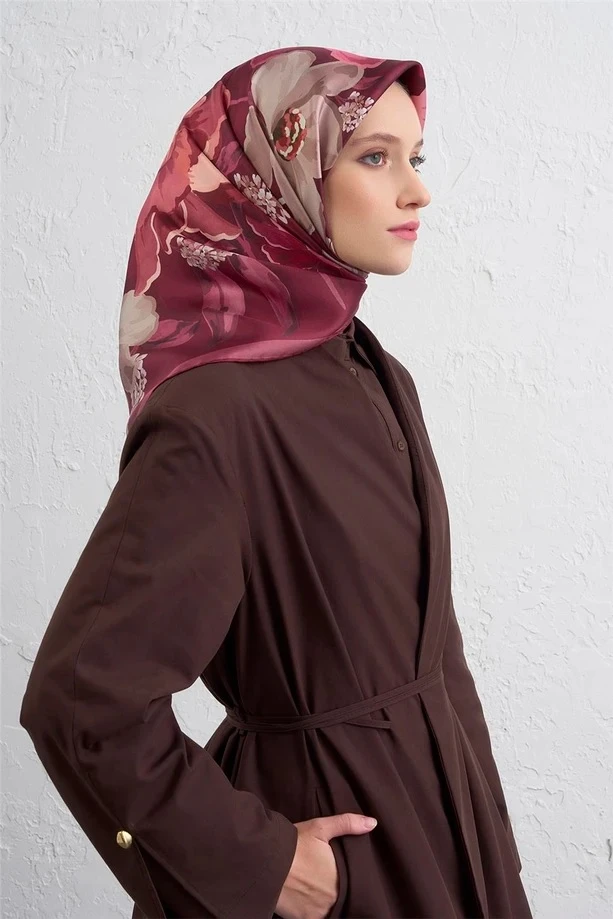 2 Armine Sura İpek Eşarp 9414D