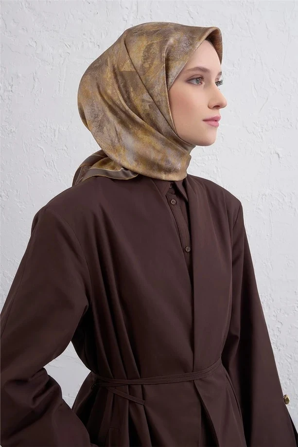 35 Armine Twill İpek Eşarp 9433D