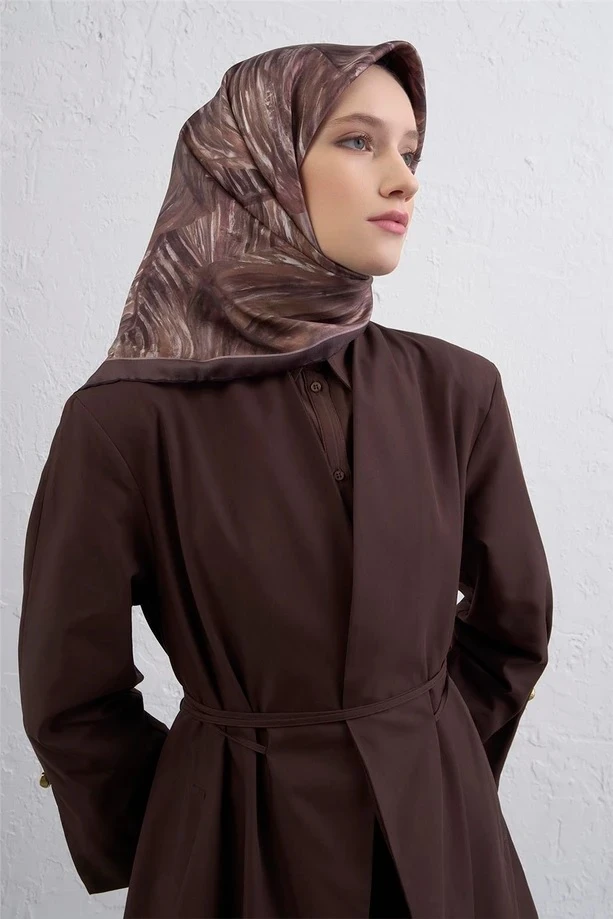 36 Armine Twill İpek Eşarp 9430D