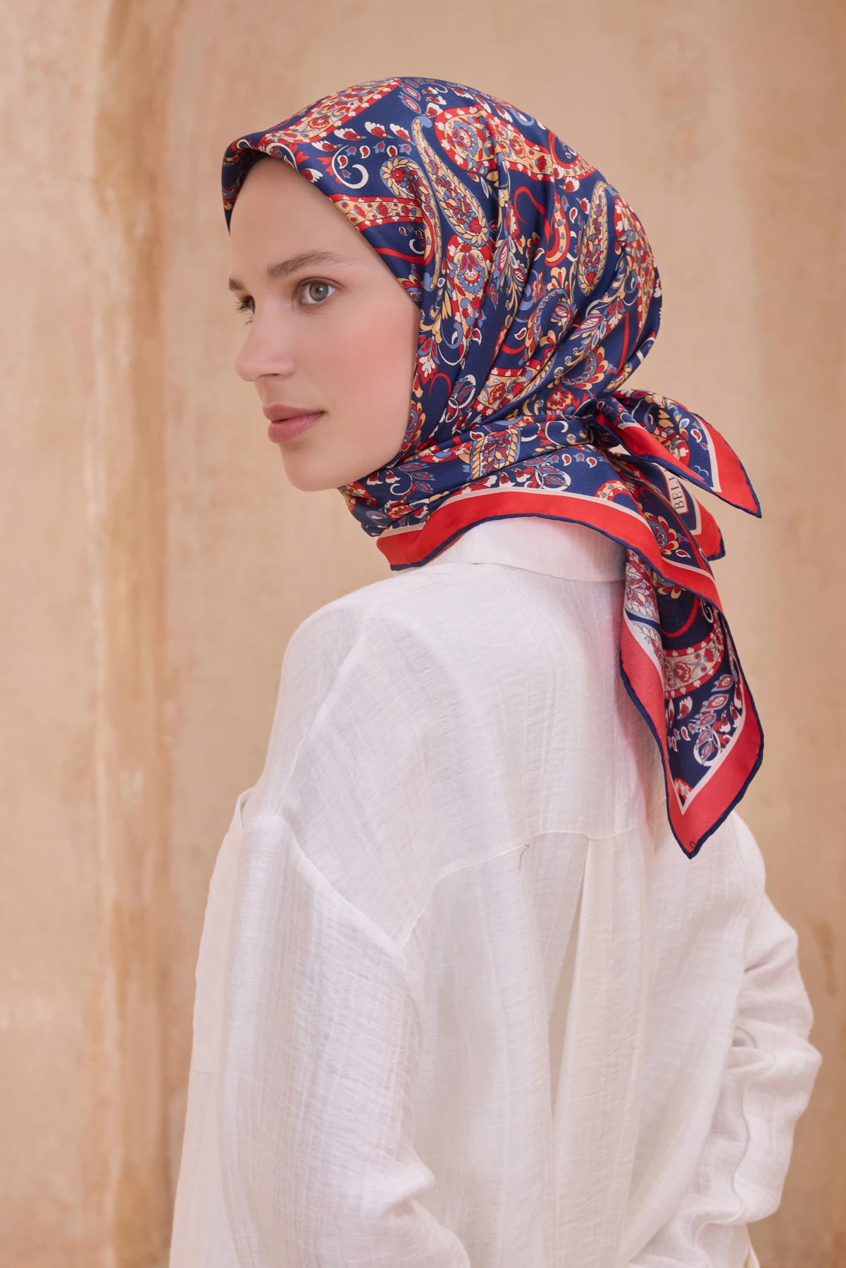 36 Belli Twill İpek Eşarp 4101D