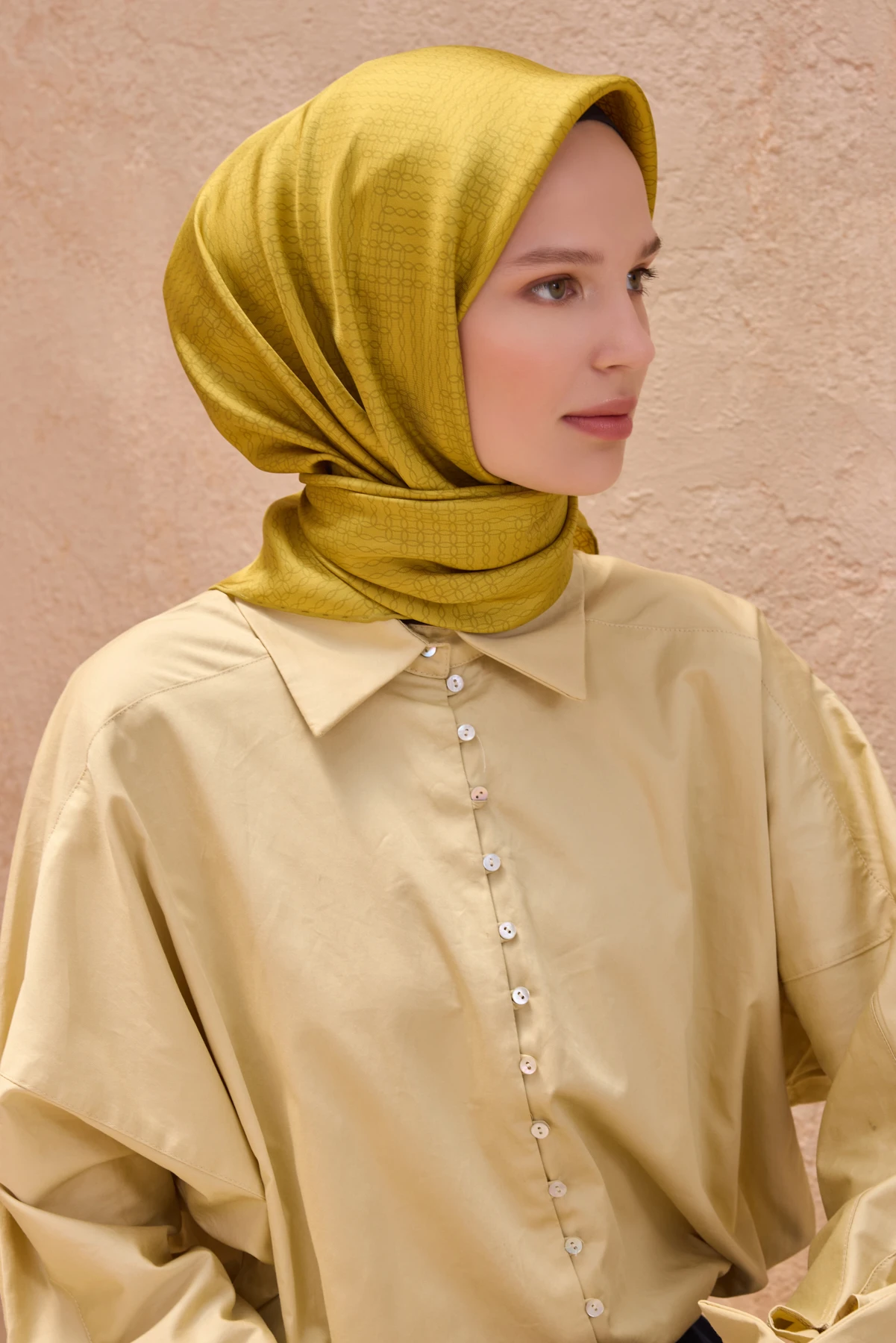 58 Belli Twill İpek Eşarp 4104D