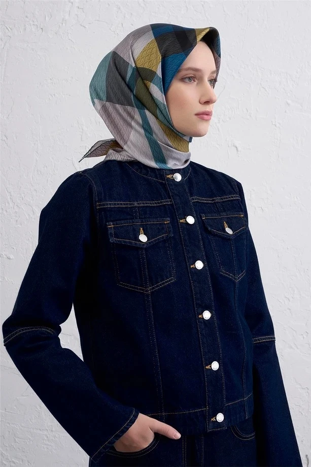 82 Armine Twill İpek Eşarp 9429D