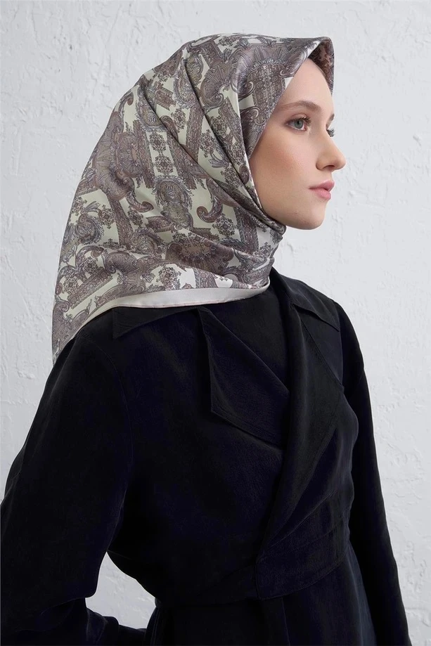 83 Armine Twill İpek Eşarp 9416D