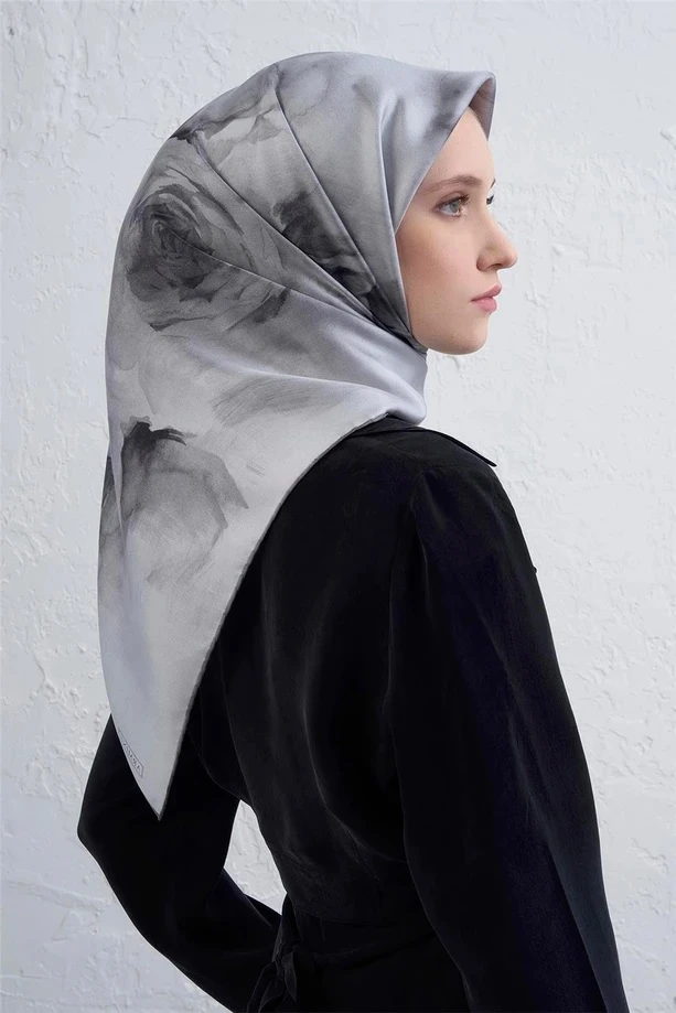 83 Armine Twill İpek Eşarp 9426D
