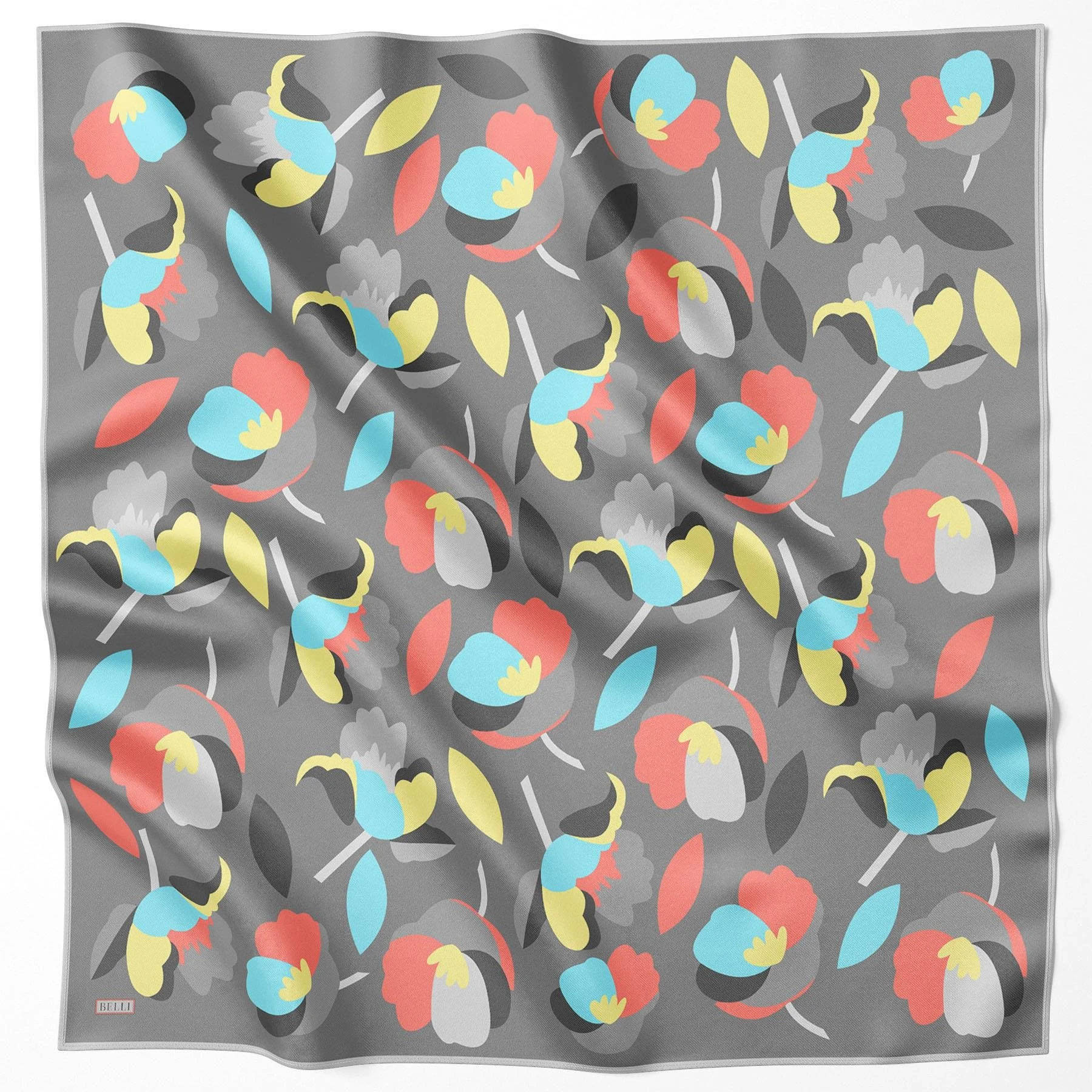 83 Belli Twill İpek Eşarp 4040D