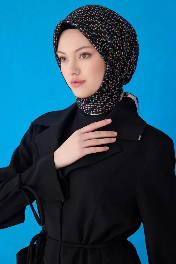 85 Belli Twill İpek Eşarp 4128D