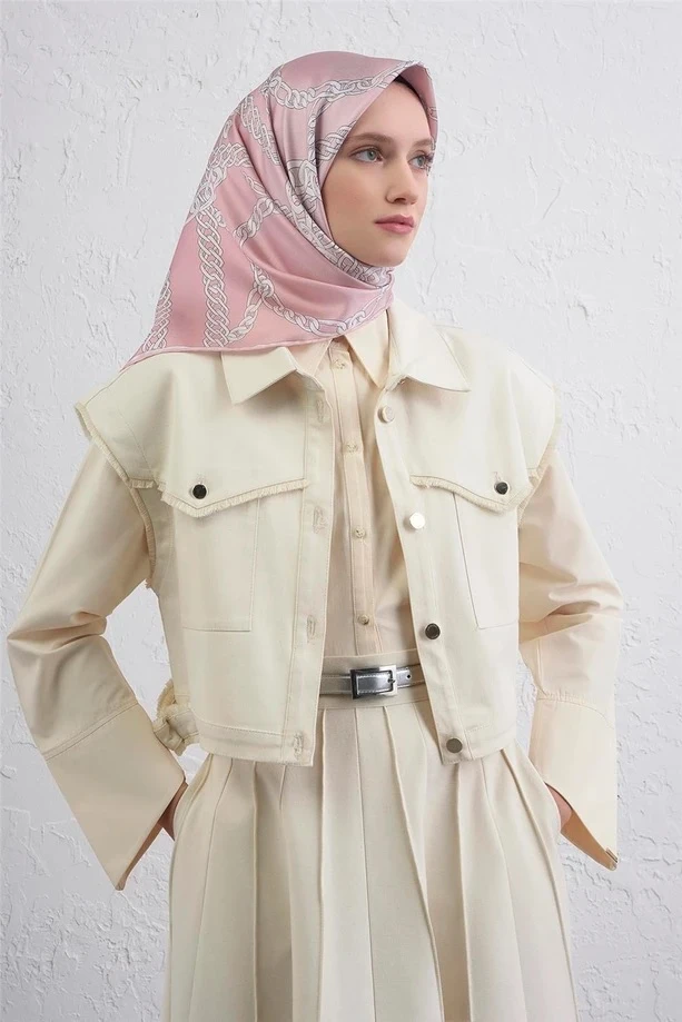 86 Armine Twill İpek Eşarp 9427D