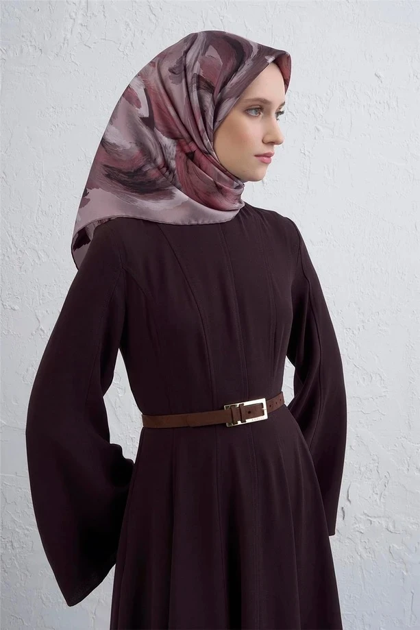 87 Armine Sura İpek Eşarp 9423D