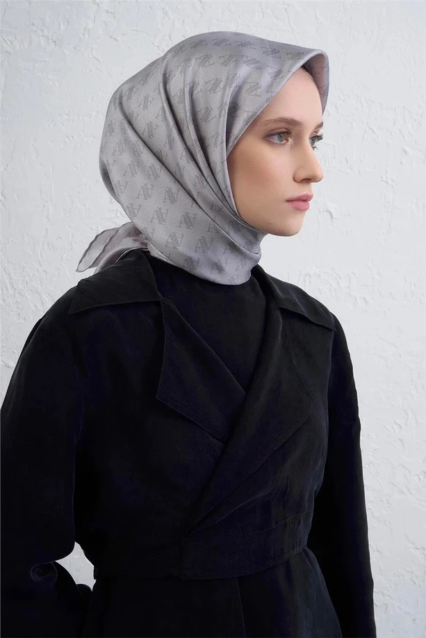 87 Armine Twill İpek Eşarp 9412D