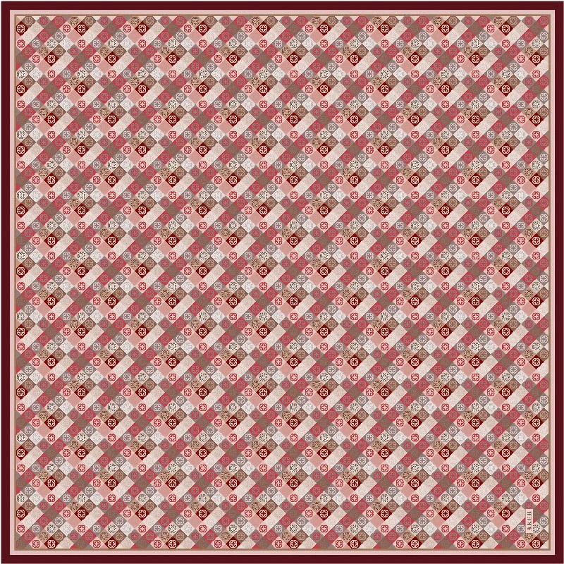 941 Aker Twill İpek Eşarp 9062713