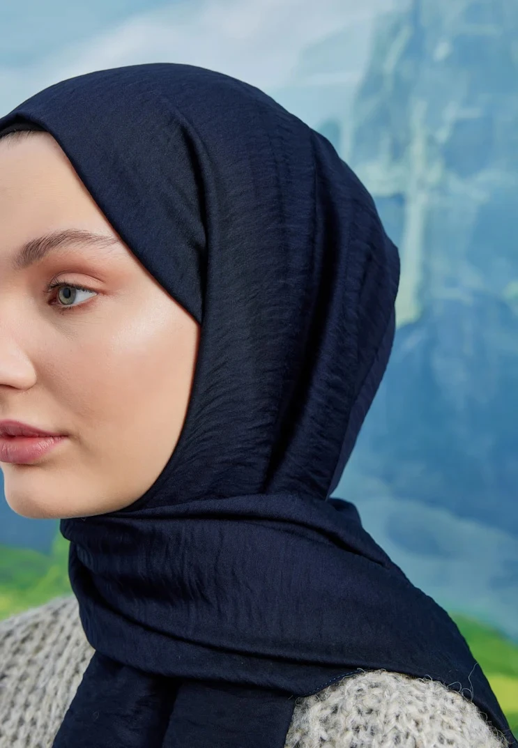 LACİVERT Emproyal Tensel Karla Şal