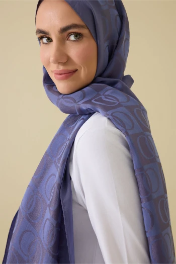LAVANTA İmannoor Dama Desen Naia Pamuk Şal 241-3001