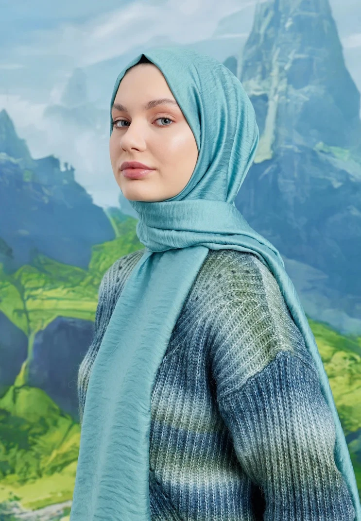 Mint Emproyal Tensel Karla Şal