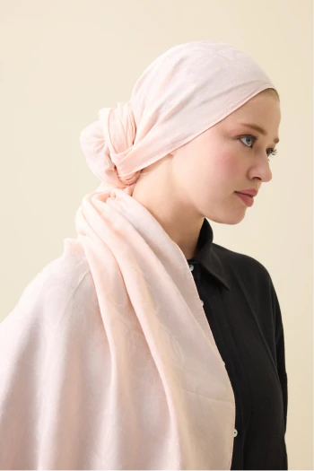 SOMON İmannoor Dama Desen Naia Pamuk Şal 241-3001