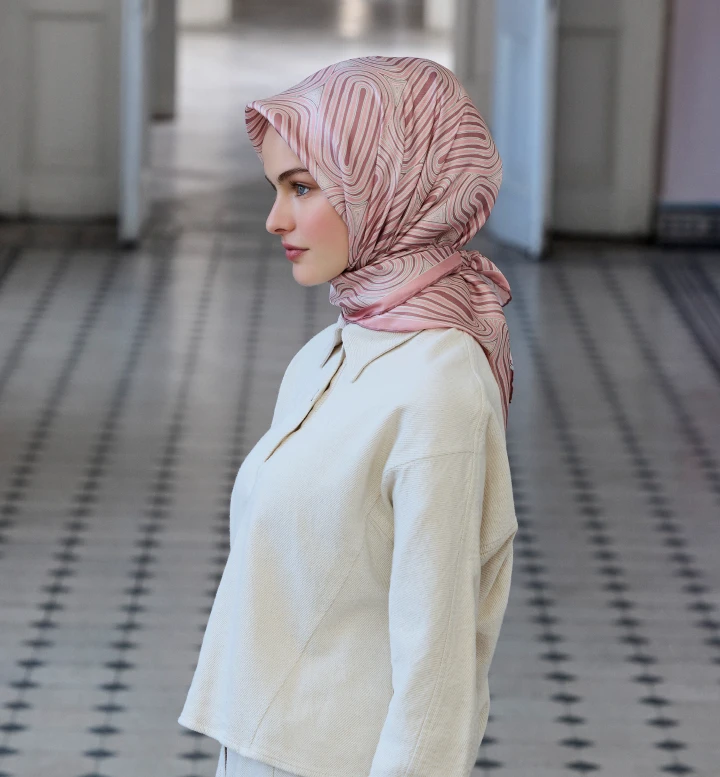 03 Belli Twill İpek Eşarp 4209D