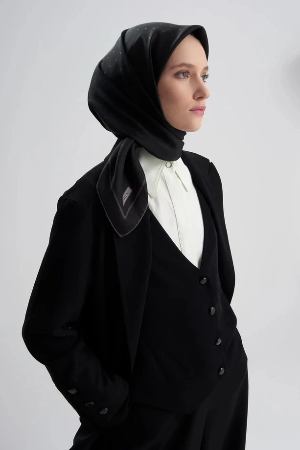 20 Armine Twill İpek Eşarp 8668D