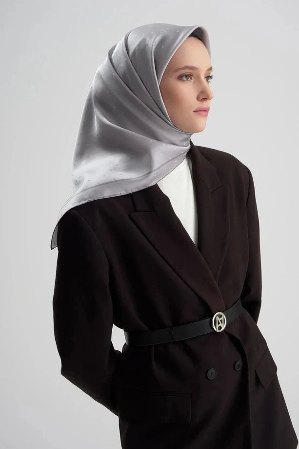 24 Armine Twill İpek Eşarp 8668D
