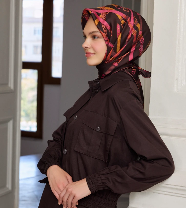 82 Belli Twill İpek Eşarp 4200D