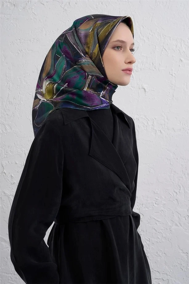 84 Armine Twill İpek Eşarp 9406D