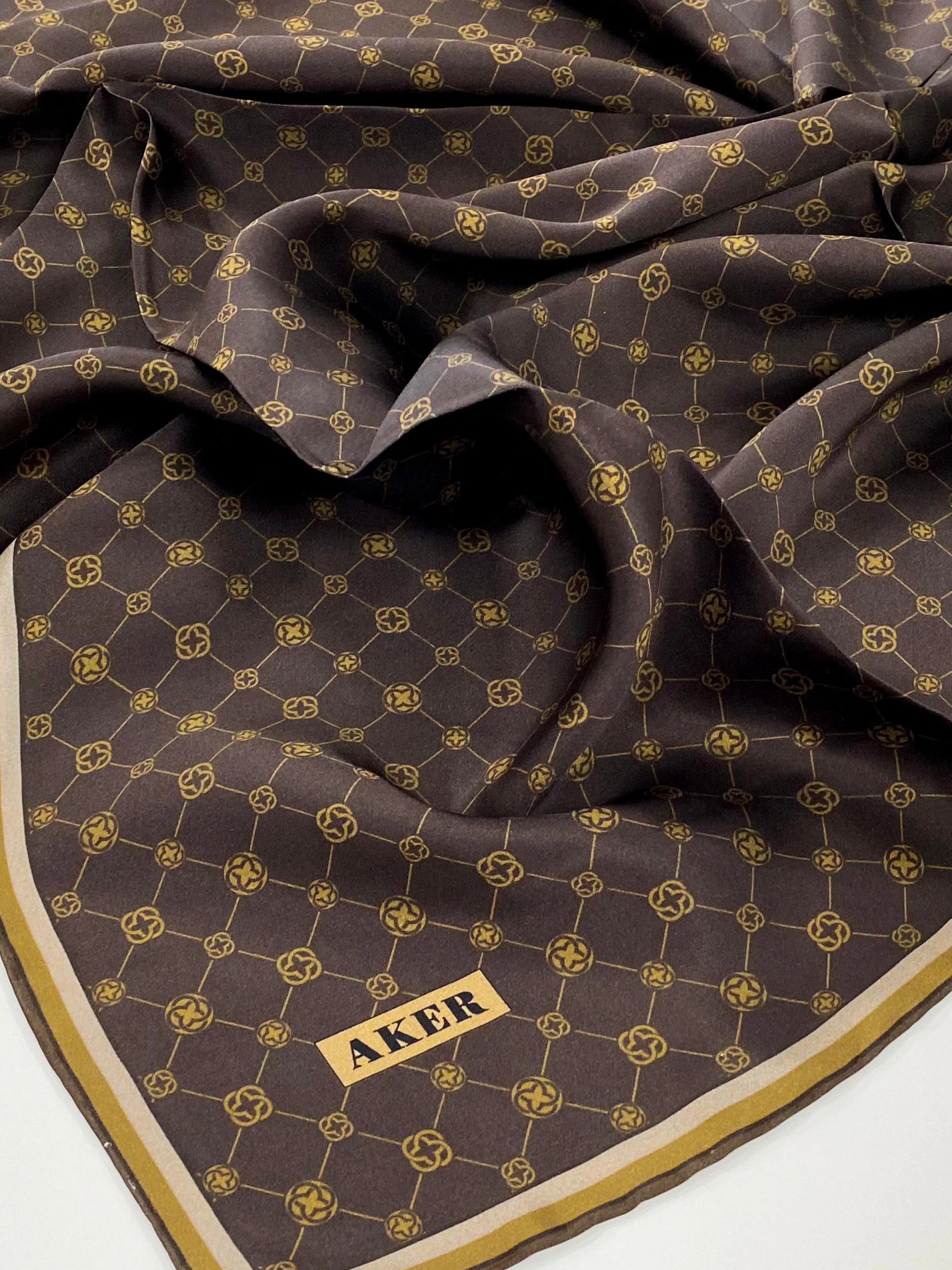 933 Aker Twill İpek Eşarp 8981713