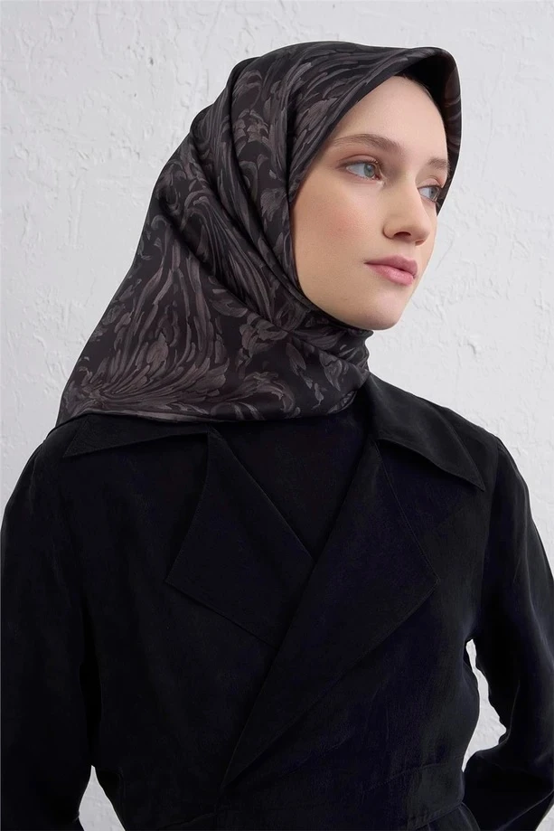 02 Armine Twill İpek Eşarp 9431D