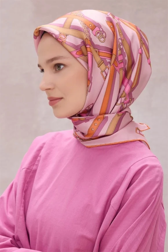 04 Belli Twill İpek Eşarp 4200D