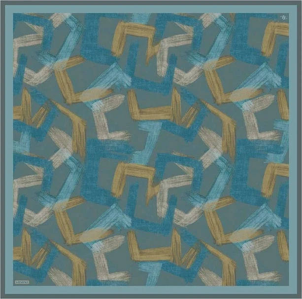 05 Armine Twill İpek Eşarp 9413D