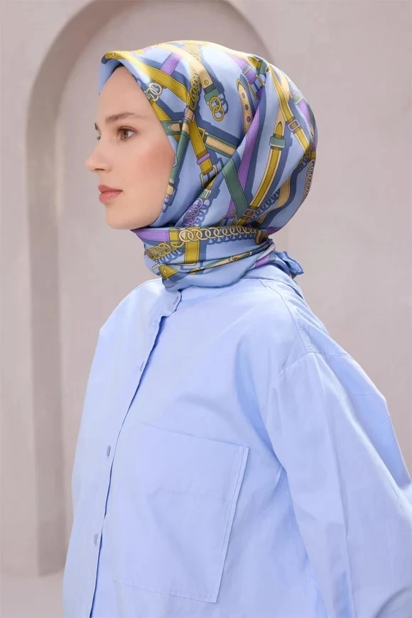 05 Belli Twill İpek Eşarp 4200D