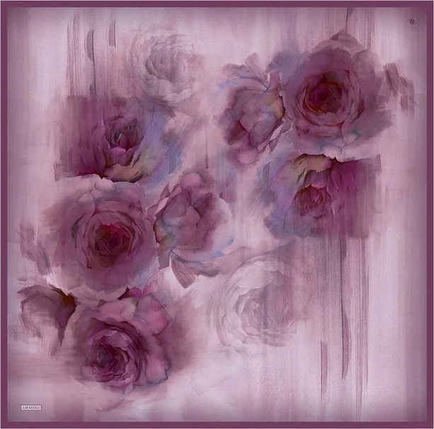 07 Armine Twill İpek Eşarp 9426D