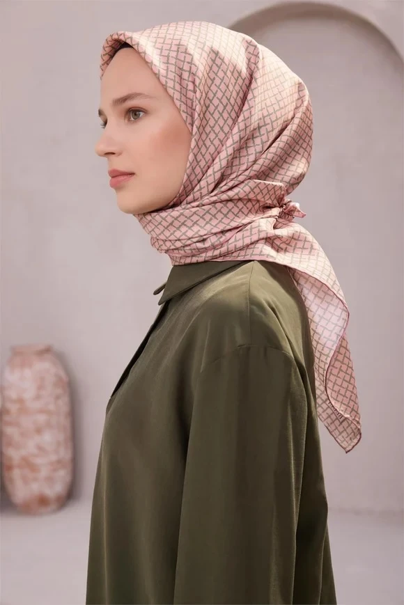 07 Belli Twill İpek Eşarp 4203D