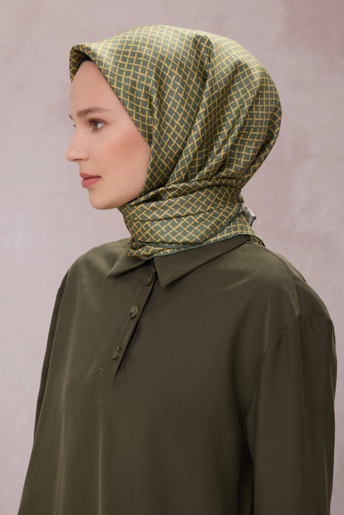 11 Belli Twill İpek Eşarp 4203D