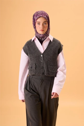 13 Silk Home Piramit Desen Soft Eşarp