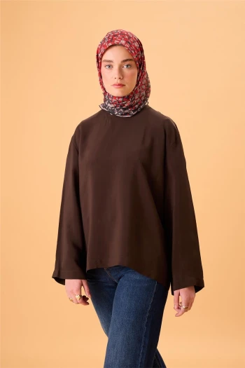 17 Silk Home Piramit Desen Soft Eşarp