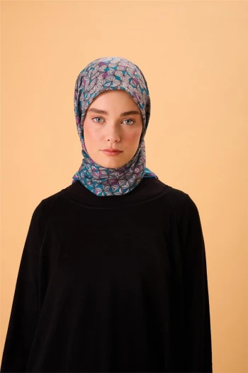 24 Silk Home Piramit Desen Soft Eşarp