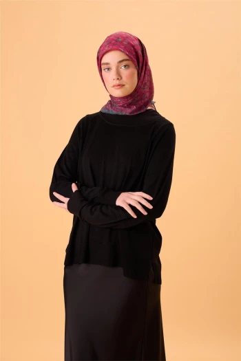 27 Silk Home Piramit Desen Soft Eşarp