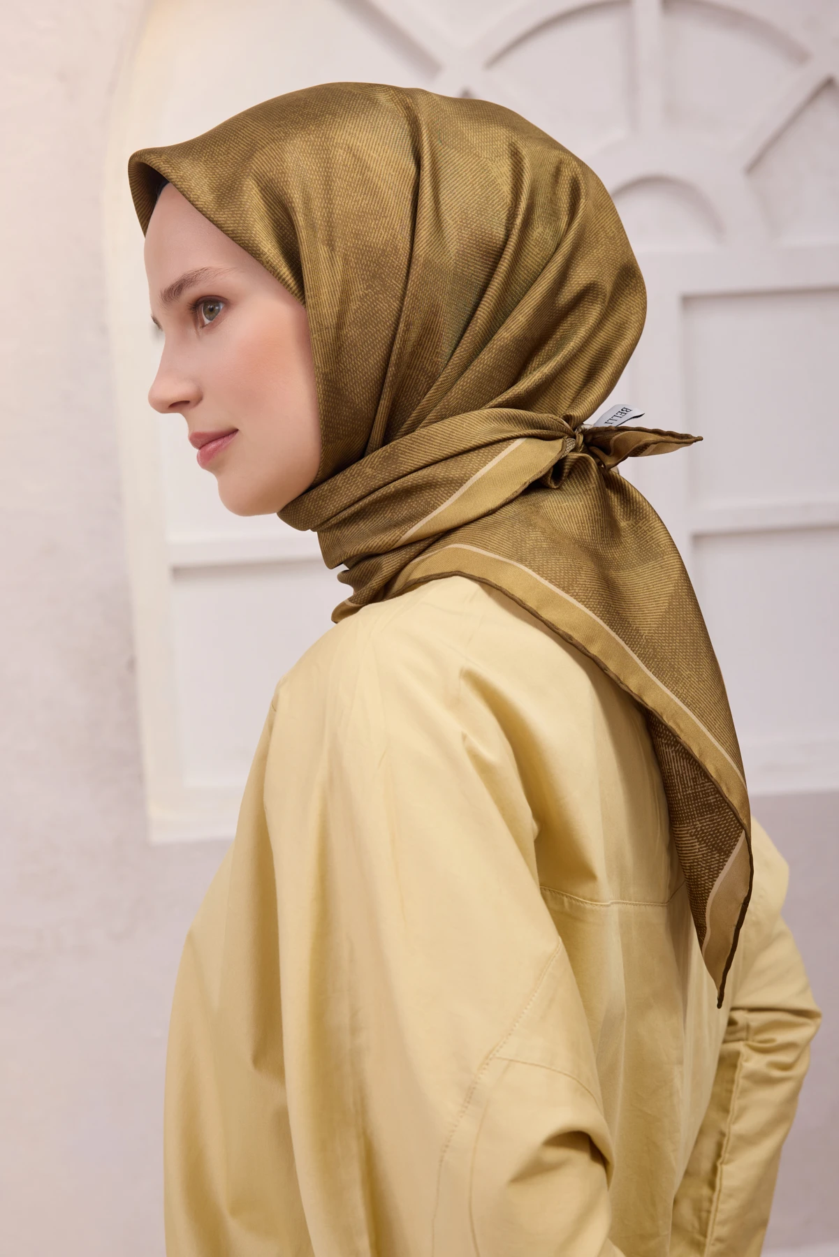 30 Belli Twill İpek Eşarp 4201D