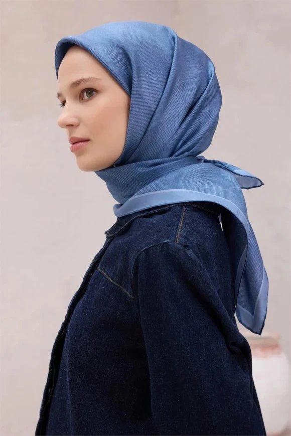 34 Belli Twill İpek Eşarp 4201D