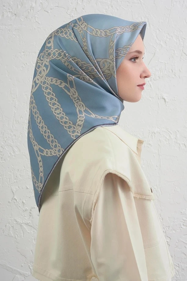 35 Armine Twill İpek Eşarp 9427D