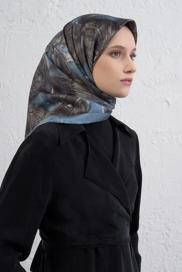 37 Armine Twill İpek Eşarp 9409D