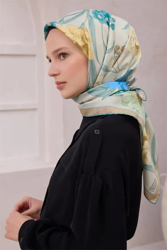 53 Belli Twill İpek Eşarp 4219D