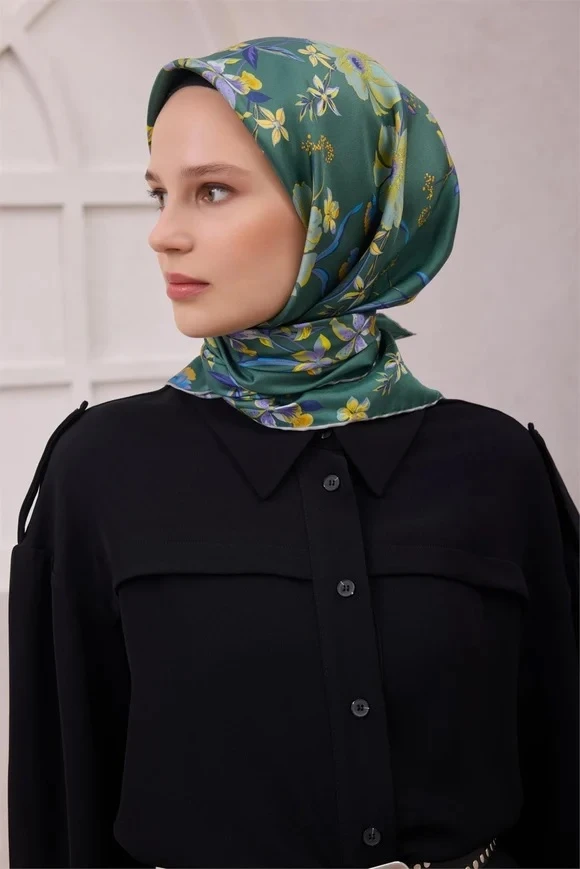 56 Belli Twill İpek Eşarp 4210D