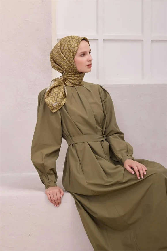 56 Belli Twill İpek Eşarp 4215D