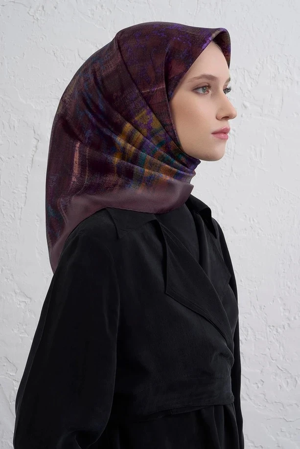 80 Armine Twill İpek Eşarp 9420D